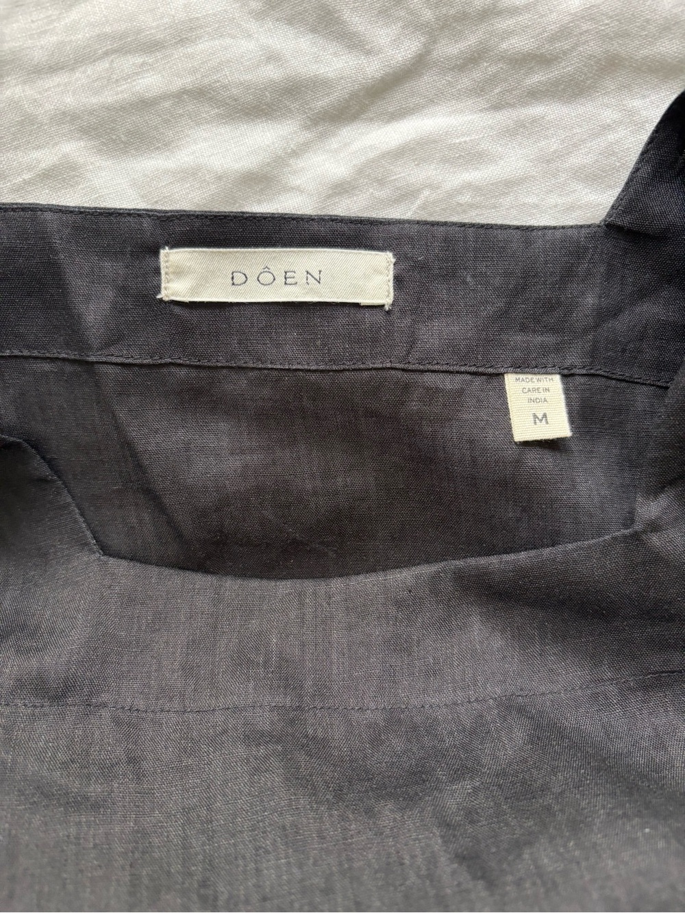 Doen Pacifica Black Wrap Dress - Picture 6 of 6
